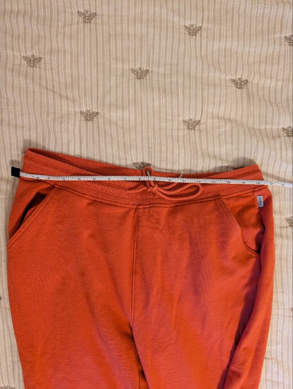 Eddie Bauer Coral Jogger Sweatpants Size Medium Stretch Waist With Drawstring - Picture 8 of 12